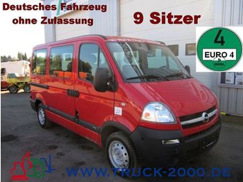 Minibus, Persontransport Movano 2.5 CDTI 9 Sitzer AHK Euro 4: billede 1
