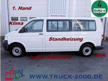 Minibus, Persontransport VW T5 2.5 TDI Lang 7 Sitzer 1.Hand Scheckheft Klima: billede 1