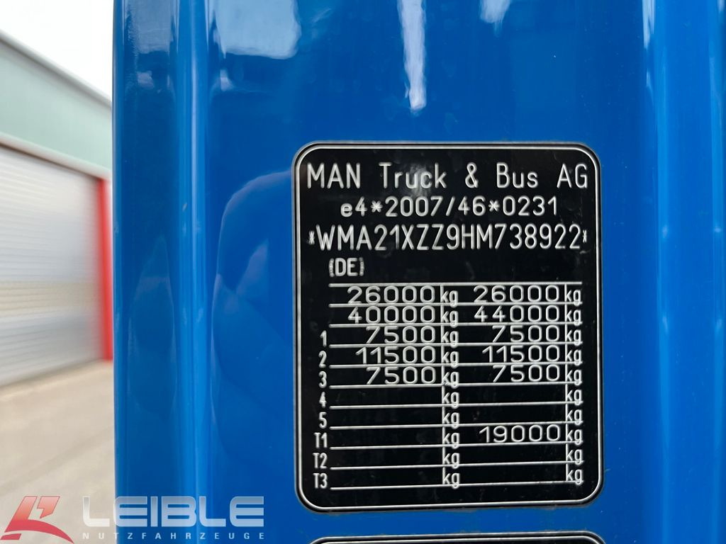 Lastbil med presenning MAN TGX 26.460 6x2 / Intarder / Bordwand Festaufbau: billede 25