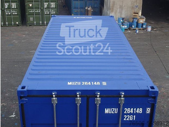 20`DV Seecontainer NEU RAL5010 Lagercontainer - Skibscontainer: billede 3