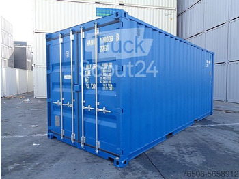 20`DV Seecontainer NEU RAL5010 Lagercontainer - Skibscontainer: billede 1