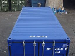 Skibscontainer 20`DV Seecontainer NEU RAL5010 Lagercontainer: billede 8