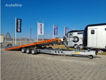 Wiola L35G65P hydraulic lifting 650x202 cm 3.5T GVW for vans trucks - Biltransportør påhængsvogn