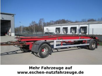 HKM G18 SZL, Schlitten, Luft, BPW  - Containerbil/ Veksellad påhængsvogn