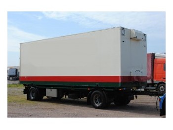 Jumbo 2 AXLE TRAILER WITH CLOSED BOX - Containerbil/ Veksellad påhængsvogn