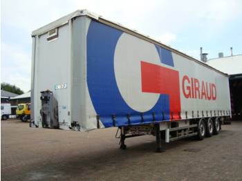 Robuste Kaiser Coil trailer / Curtainside 3 axle - Containerbil/ Veksellad påhængsvogn