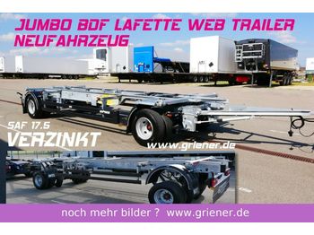 Web-Trailer JUMBO / MAXI BDF 7,15/7,45 LAFETTE 960 mm höhe  - Containerbil/ Veksellad påhængsvogn