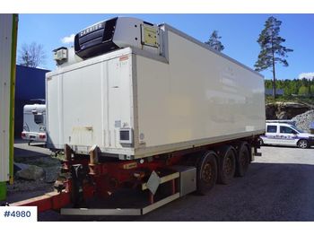  Istrail 3 axle Container trailer with refrigerated container - Anhænger