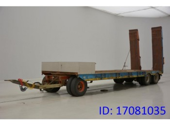 GHEYSEN&VERPOORT LOWBED Drawbar trailer - Nedbygget platform påhængsvogn