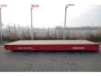 Ny Nedbygget platform påhængsvogn SEACOM RT20/30T LOWBED ROLLTRAILER: billede 1