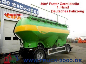 Feldbinder HEUT 30m³ Futter-Getreide-Silo 4 Kammern 1.Hand - Tankanhænger