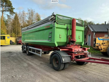 Kilafors Tipper trailer, remote controlled + vibrate - Tipvogn påhængsvogn