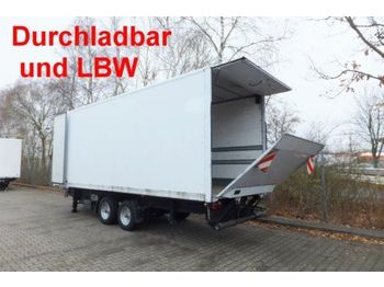 Obermaier Tandemkoffer Durchladbar und LBW  - Varevogn påhængsvogn