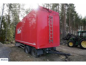 TYLLIS 4PVH Wood Chip Combi trailer with hydraulics - Varevogn påhængsvogn