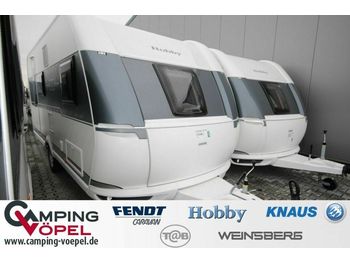 Ny Campingvogn Hobby De Luxe 490 KMF Modell 2020 mit Kinderbetten: billede 1