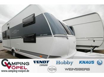 Ny Campingvogn Hobby De Luxe 515 UHK Modell 2019 Hubbett & 1.750 kg: billede 1