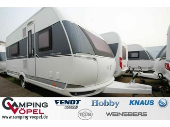 Ny Campingvogn Hobby Excellent 495 WFB Modell 2020 mit Badezimmer: billede 1