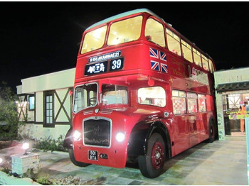 British Bus traditional style shell for static / fixed site use - Dobbeltdækkerbus: billede 1