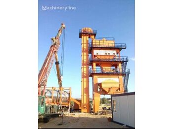POLYGONMACH 240 Tons per hour batch type tower aphalt plant - Asfaltanlæg