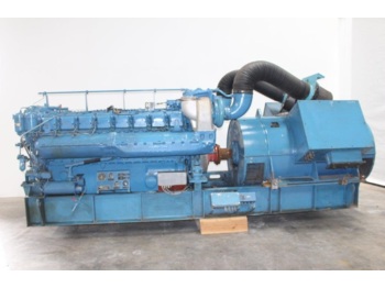 MTU 16 V 396 engine  - Strømgenerator