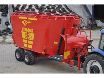 Fimaks Futtermischwagen 20m3 FMV 20 F/ feeding mixer / wóz paszowy - Fuldfoderblander