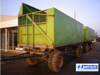 Fortschritt HW 80 mit Schwerhäckselaufbau - Landbrugsvogn