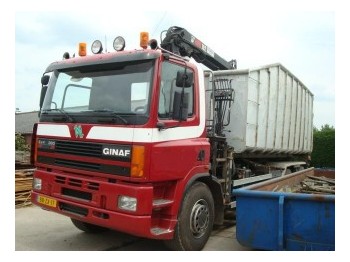 DAF GINAF M 3233 S   6X4 +  KRAAN - Containerbil/ Veksellad lastbil