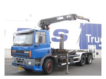 Ginaf M 3132-S mit Jonsered 2190 - Containerbil/ Veksellad lastbil