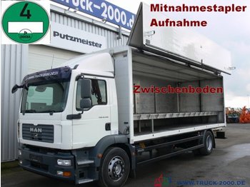 Lastbil varevogn MAN TGM 18.330 elek. Schwenkwand Stapleraufnahme AHK: billede 1
