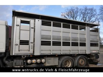 Veetransport lastbil Scheuwimmer BDF 2 Stock Aufbau Hubdach: billede 1