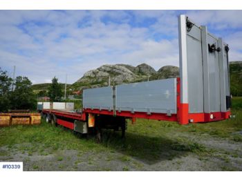  Tyllis Jumbo trailer with driving ramps - Åben sættevogn
