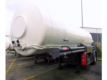 Tanksættevogn til transportering gas BURG CO2, Carbon dioxide, gas, uglekislota: billede 1