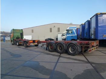 D-TEC 4-as combi trailer - 47.000 Kg - - Containerbil/ Veksellad sættevogn