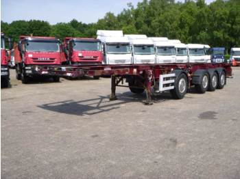 Dennison 3+1 axle 2 x 20 ft combi trailer - Containerbil/ Veksellad sættevogn