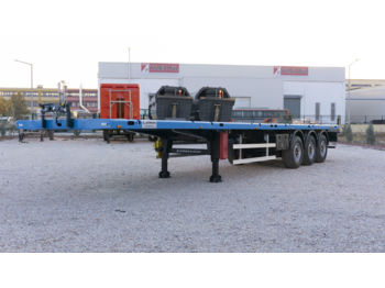 EMIRSAN 12 locks Flatbed Trailer - Containerbil/ Veksellad sættevogn