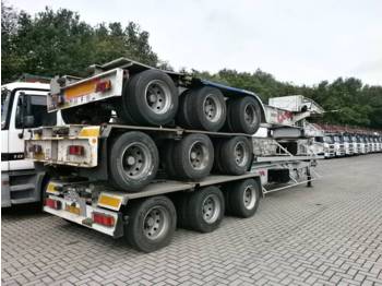 Titan Tank container trailer 20 ft - Containerbil/ Veksellad sættevogn