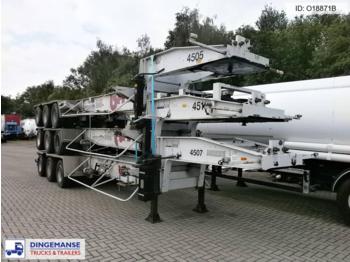 Titan Tank container trailer 20 ft. (3 units € 8000) - Containerbil/ Veksellad sættevogn