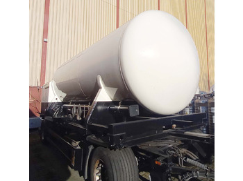 GOFA Tank trailer for oxygen, nitrogen, argon, gas, cryogenic - Tanksættevogn: billede 3