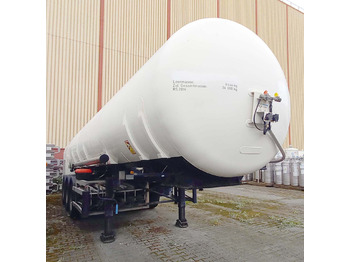 GOFA Tank trailer for oxygen, nitrogen, argon, gas, cryogenic - Tanksættevogn: billede 1