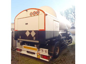 GOFA Tank trailer for oxygen, nitrogen, argon, gas, cryogenic - Tanksættevogn: billede 5