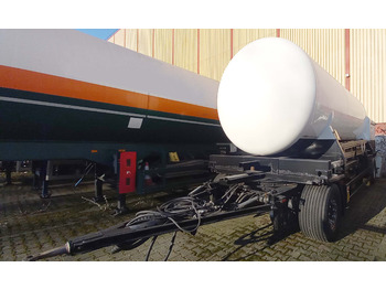 GOFA Tank trailer for oxygen, nitrogen, argon, gas, cryogenic - Tanksættevogn: billede 2