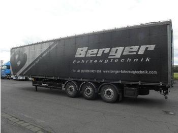  Berger, Sattelauflieger SAPL 24LTP, Leicht - Gardintrailer