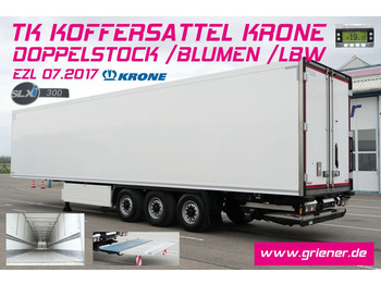 Krone SD 27/DOPPELSTOCK /BLUMEN LBW 2000 kg SLXi 300  - Kølevogn sættevogn: billede 1