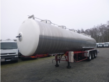 Tanksættevogn til transportering kemikalier Magyar Chemical tank inox 31 m3 / 1 comp: billede 1