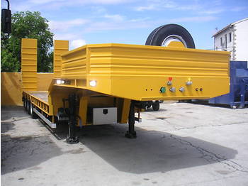  Lowbed semi-trailer Galtrailer PM3 3axles - Nedbygget platform sættevogn