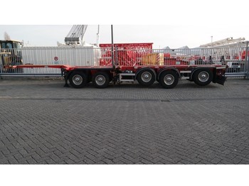 Containerbil/ Veksellad sættevogn Nooteboom 5 AXLE BREAK CONTAINER TRAILER: billede 1