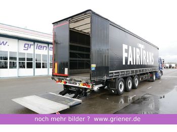 Gardintrailer Schmitz Cargobull SCS 24 / LBW 2000 kg / RUNGENTASCHEN / MEHRFACH: billede 1