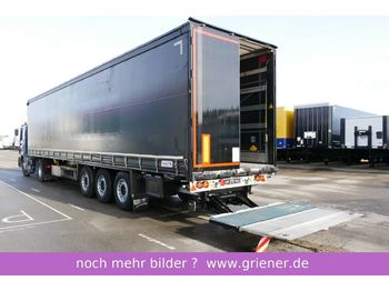Gardintrailer Schmitz Cargobull SCS 24 / LBW 2000 kg / RUNGENTASCHEN / UNI BLACK: billede 1