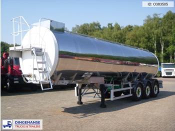 Clayton Commercials Food tank inox 30 m3 / 1 comp - Tanksættevogn