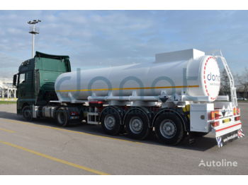 DONAT Stainless Steel Tanker - Sulfuric Acid - Tanksættevogn